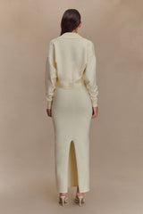 Kingston Knit Maxi Dress - Ivory