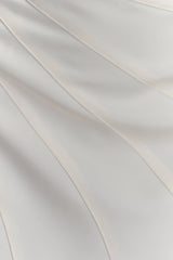 Atenea Satin Mini Dress - White